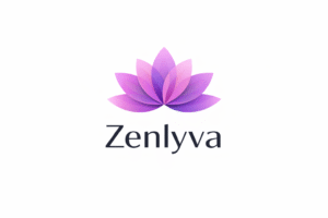 Zenlyva lotus logo design